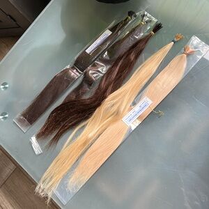 Fusion hair extensions